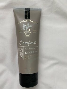 🦩Bath & Body Works Aromatherapy Comfort Body Cream - Taupe, Black, Gold Accents🦩